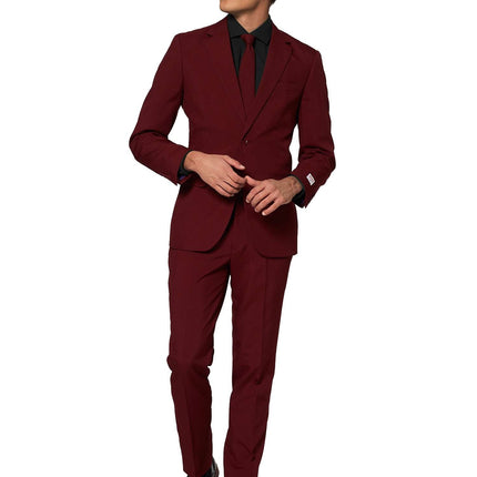 Traje Rojo Burdeos Hombre OppoSuits