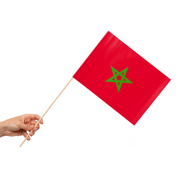 Bandera de Marruecos 10 unid.
