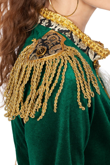 Chaqueta Marquesa Verde Oro Señoras