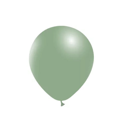 Globos Verdes Vintage 14cm 100pcs