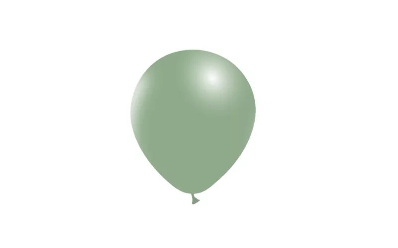 Globos Verdes Vintage 14cm 100pcs