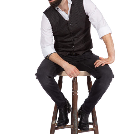 Roaring Twenties 20S Juego De Vestir Hombre Gillet Y Gorra