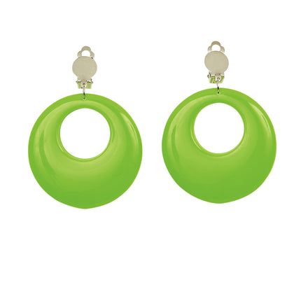 Pendientes Verde Neón