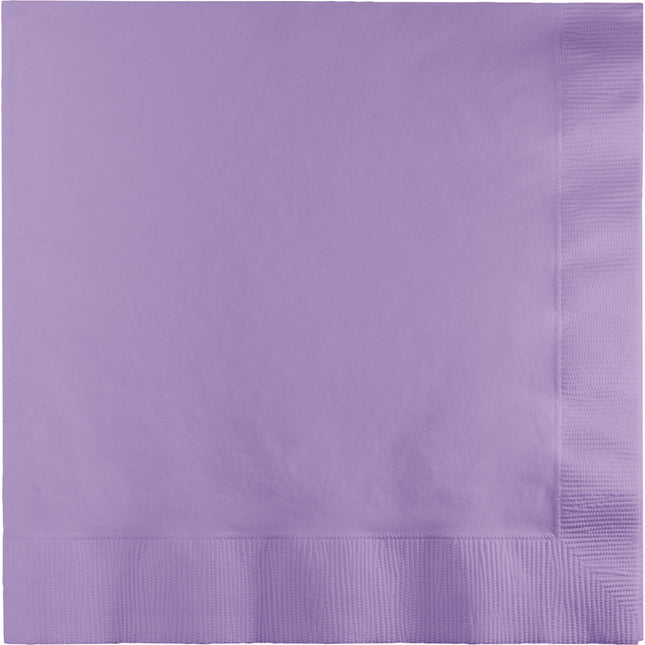 Servilletas Lilas 3 Capas 41cm 25ud.