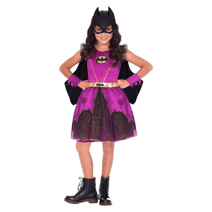 Vestido Batgirl Morado Niño