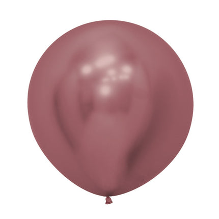 Globos Reflex Rosa 61cm 3pcs