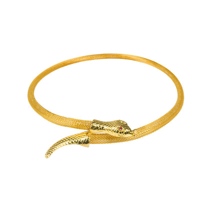 Collar Serpiente Oro