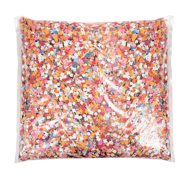 Bolsa de confeti de colores 1kg