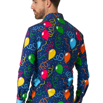 Camisa Globos de Fiesta Hombre Suitmeister