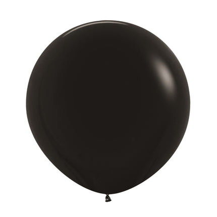 Globos Negro 61cm 10pcs