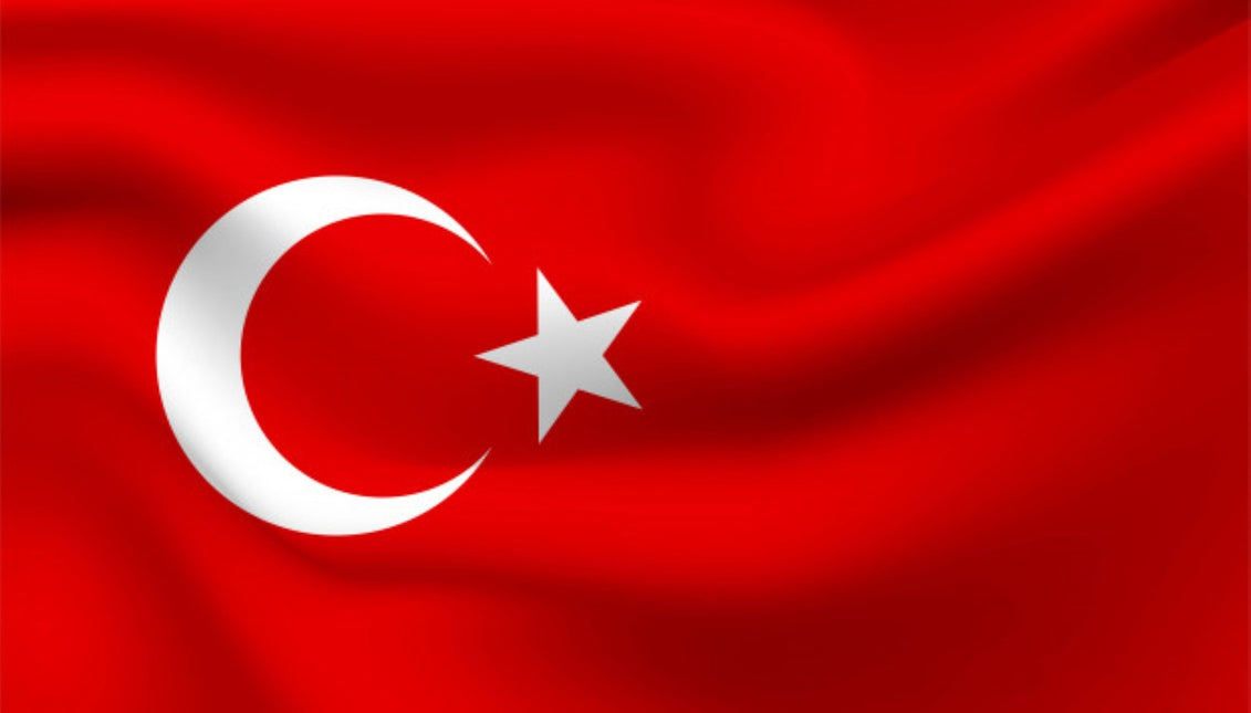Bandera Turquía 150cm