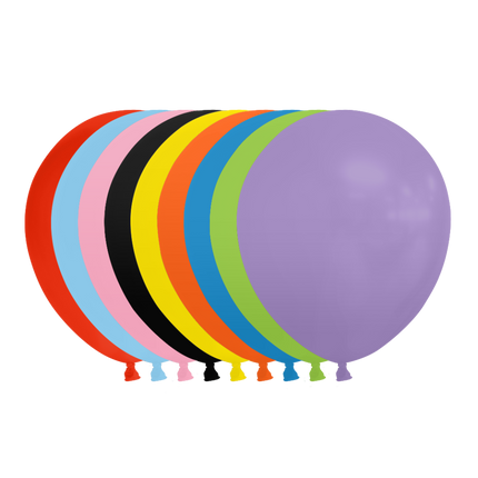 Globos de colores 13cm 100uds.