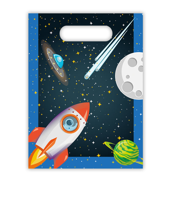 Bolsas para compartir Space Race 6pcs