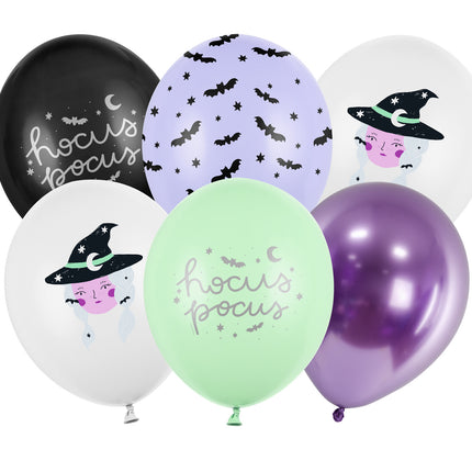 Globos de Halloween Hocus Pocus 30cm 50pcs