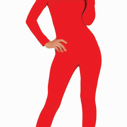 Traje Second Skind Mujer Rojo