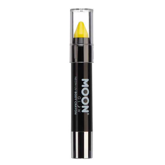 Moon Glow Intense Neon UV Body Crayons Amarillo Intenso 3.2g