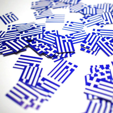 Papel Confeti de Mesa Grecia 150uds.