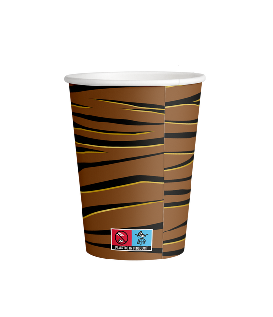 Vasos Tigre 250ml 8ud