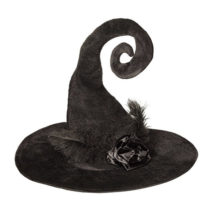 Rizo de sombrero de bruja de Halloween