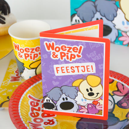 Woezel y Pip Invitaciones 8pcs