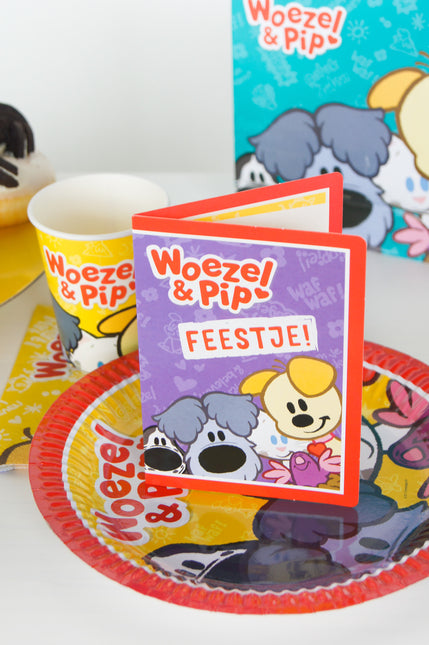 Woezel y Pip Invitaciones 8pcs