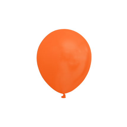 Globos Naranja 13cm 100uds