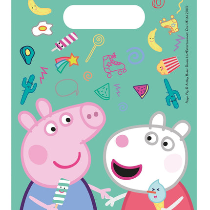 Peppa Pig Bolsas para compartir 23cm 6pcs