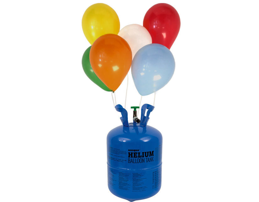Depósito de helio para 100 globos