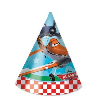 Sombreros de fiesta Aviones 6pcs