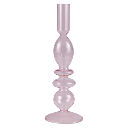 Candelero rosa 22,5cm