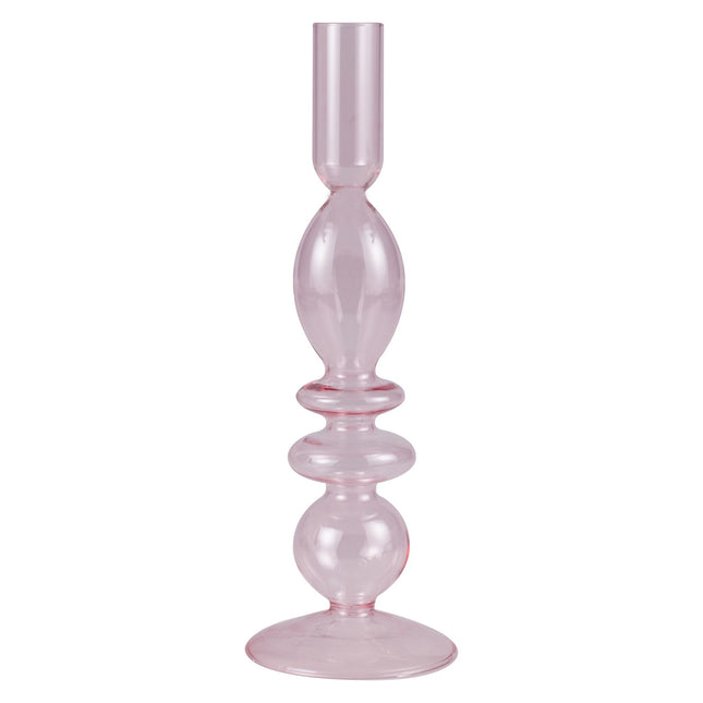 Candelero rosa 22,5cm