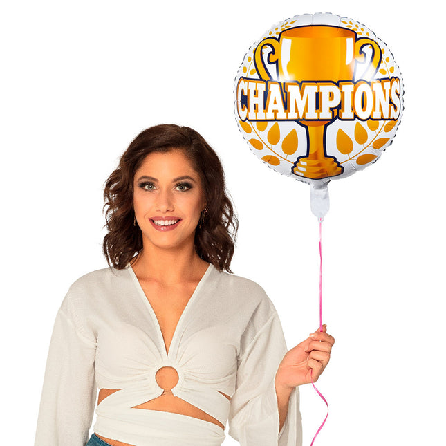 Globo de Helio Campeones 45cm