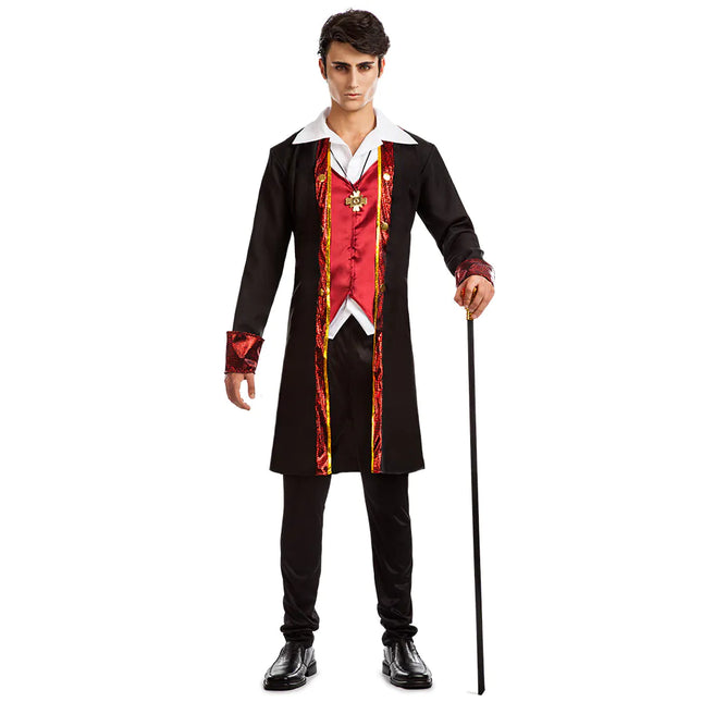 Disfraz de Halloween Hombre Vampiro 2 piezas