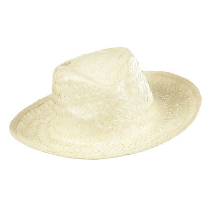 Sombrero Vaquero Paja Blanco