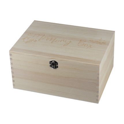 Tarjetas Caja Madera