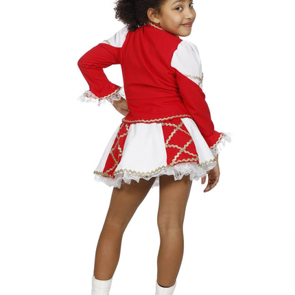 Disfraz de Majorette Roja Niña