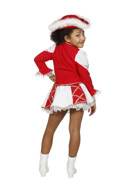 Disfraz de Majorette Roja Niña