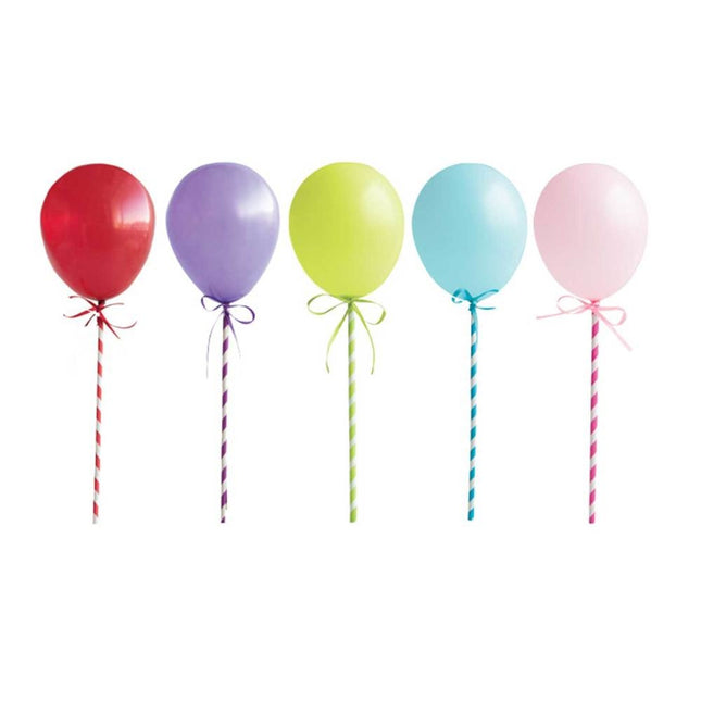 Cake toppers Globos 32.1cm 5pcs