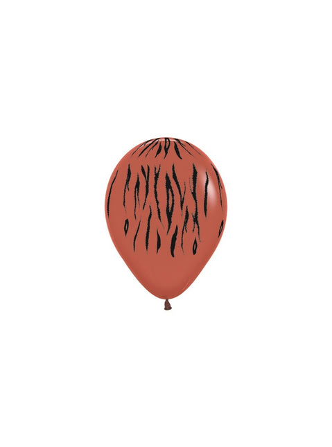 Globos Animal Print Tinta Metálica 12cm 50pcs