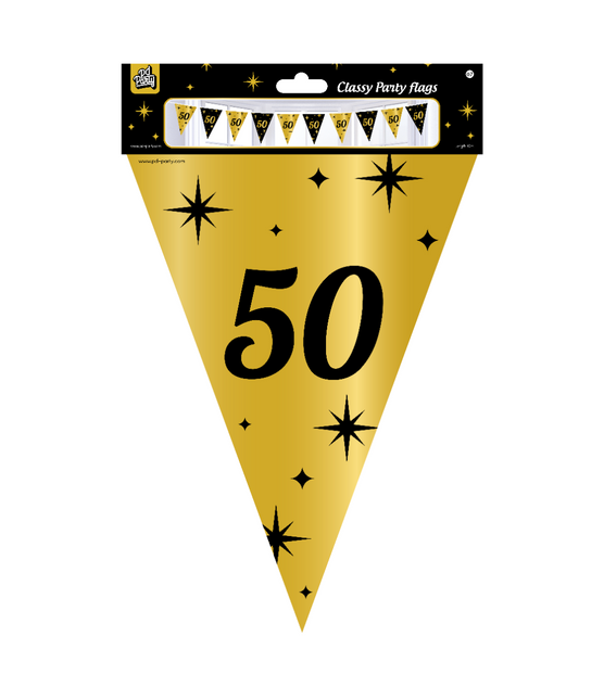 Flagline 50 Años Oro Negro 10m
