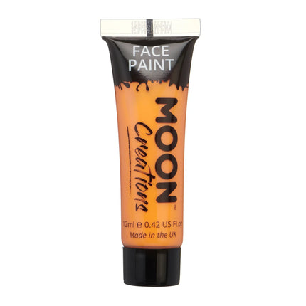 Moon Creations Pintura facial naranja 12ml