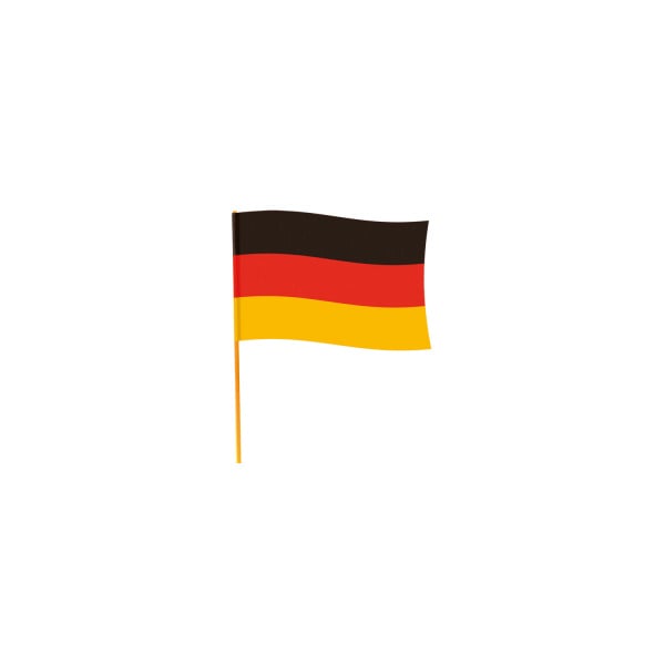 Bandera de palos de cóctel de Alemania