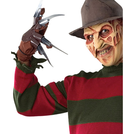 Guante marrón de Halloween Freddy Krueger