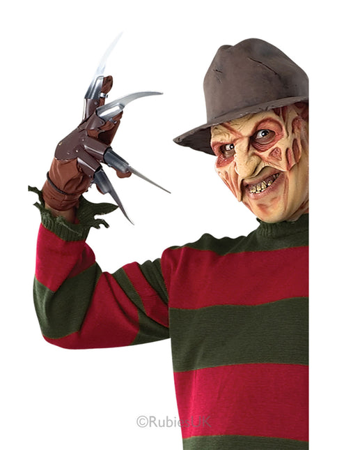 Guante marrón de Halloween Freddy Krueger