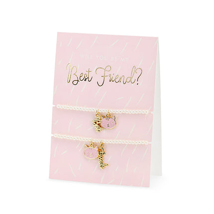 Tarjeta de felicitación Pulseras Best Friend 14.8cm