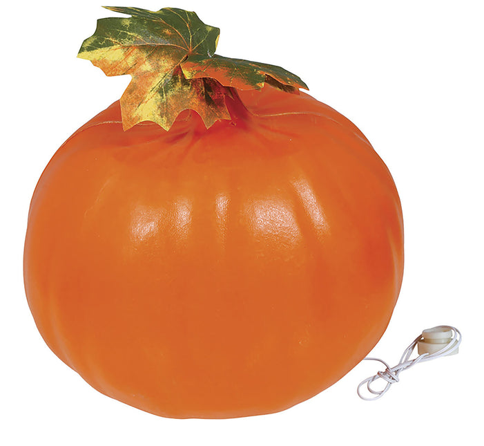 Decoración de Mesa Halloween Calabaza Con Luz 23cm