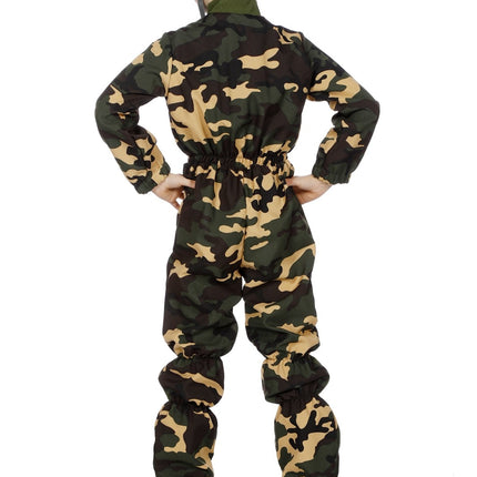 Traje militar niño