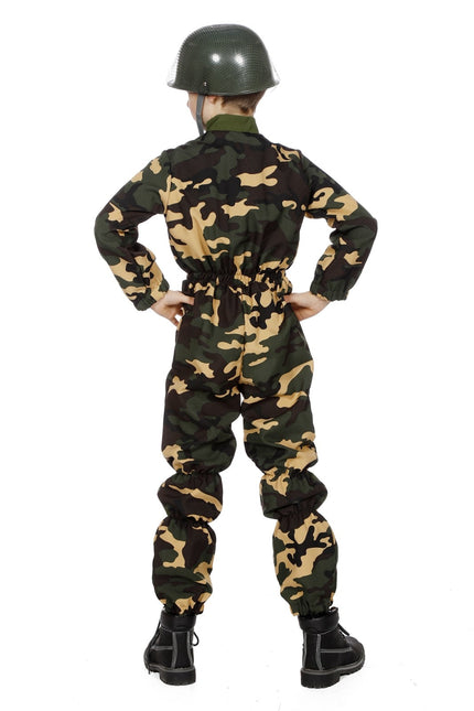 Traje militar niño