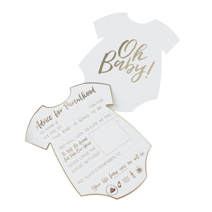 Tarjetas de opinión Oh Baby 10pcs