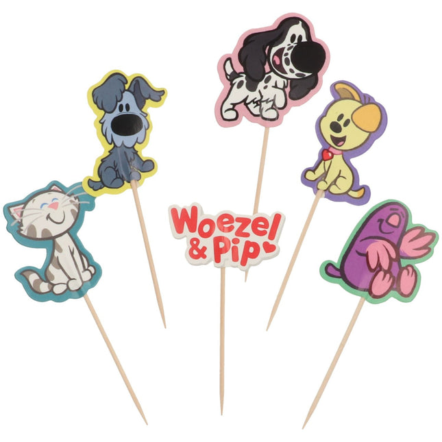 Woezel En Pip Cubrepastel 6pcs